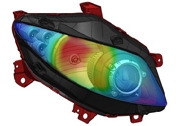 车灯耐热性&起雾仿真解决方案